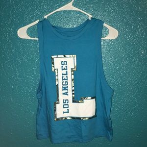 Cute Los Angeles Crop Top